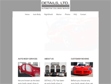 Tablet Screenshot of detailsltd.com